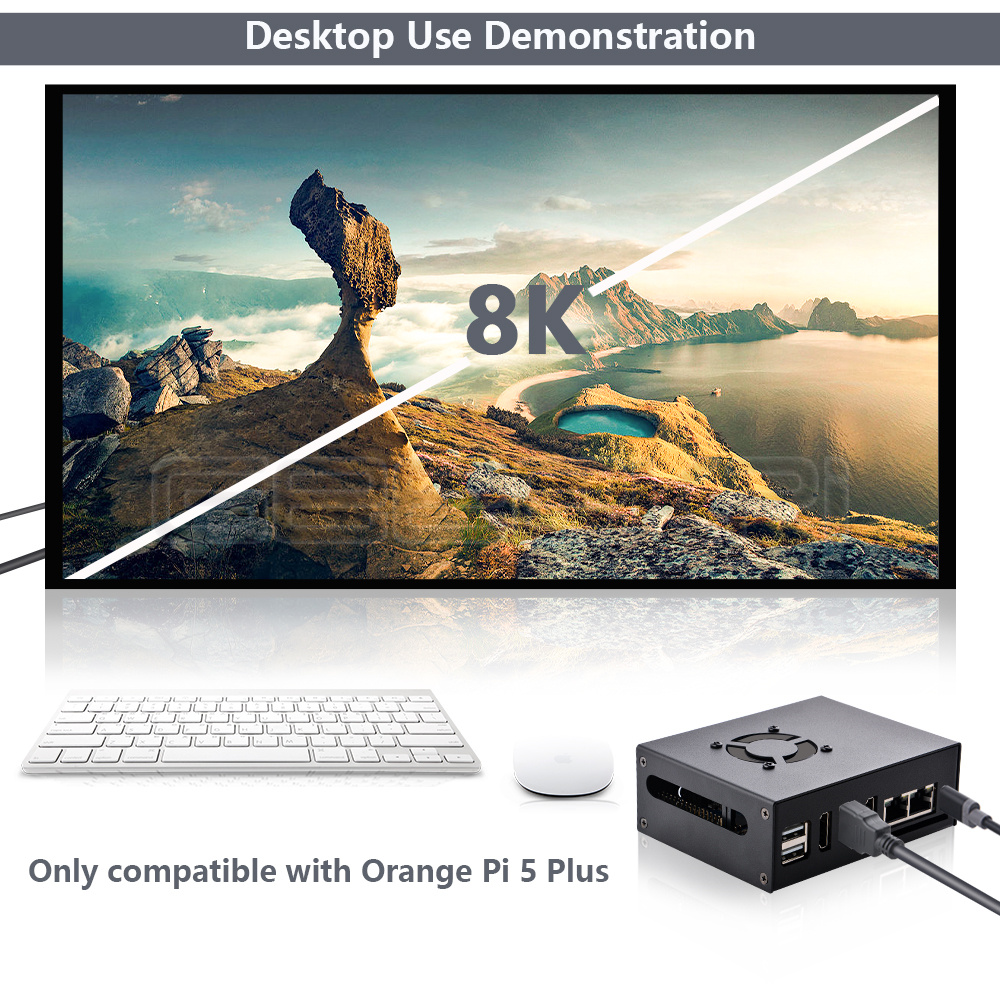 GeeekPi Orange Pi 5 Plus Case  - Orange Pi 5 Plus 32Gb 评论和价格